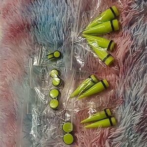 COMPLETE Ear Stretching Kit!!!💚12mm-20mm💚Brand new and never used